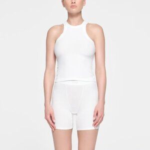 Skims Soft Lounge High Neck Tank in Marble Size Small